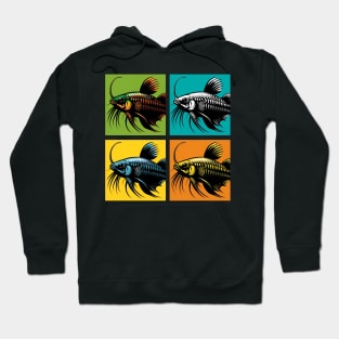 Pop Black Cory - Cool Aquarium Fish Hoodie